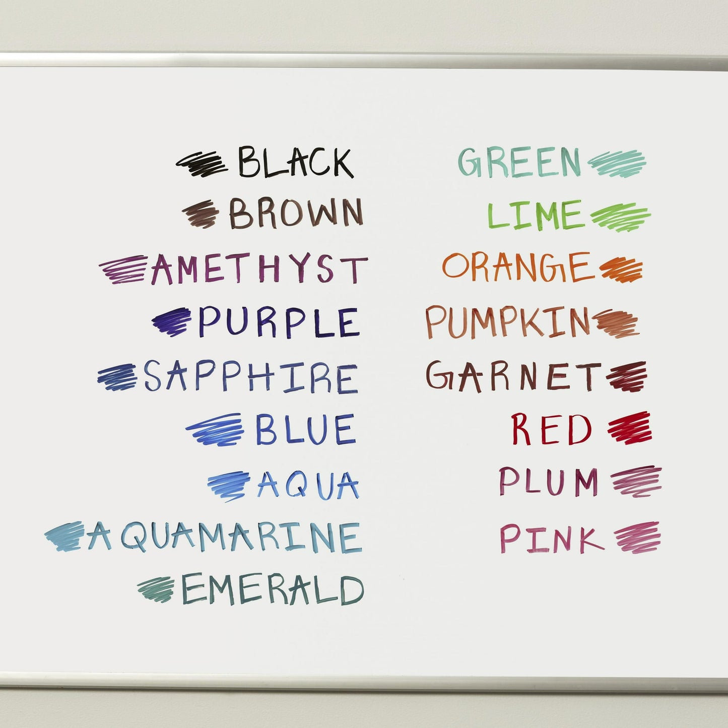 Expo Low Odor Dry Erase Markers, Chisel Tip, Black Ink – 6 Count with 2 Bonus Markers, Bold & Smooth Writing