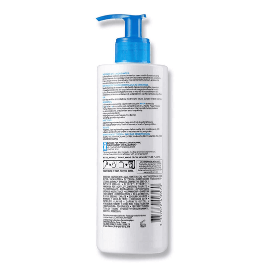 La Roche-Posay Lipikar AP+M Triple Repair Moisturizing Cream, 13.52 fl oz
