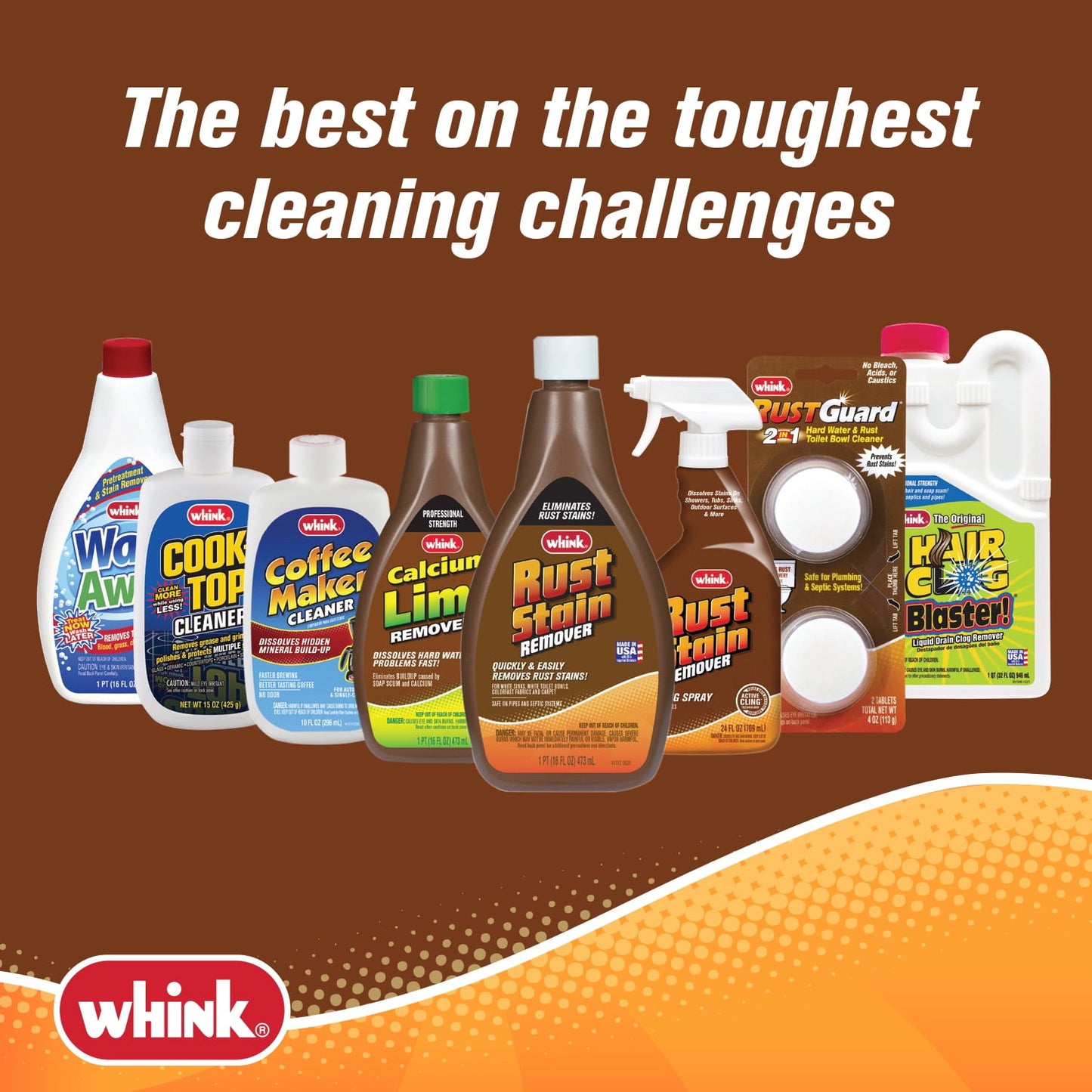 Whink Rust Stain Remover-1261, 6 Ounces