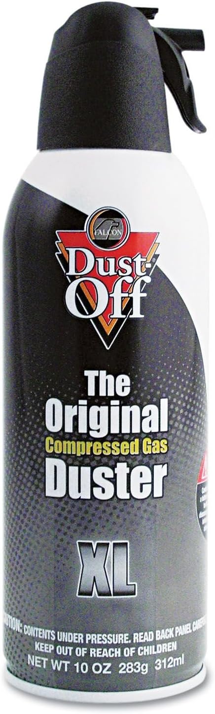 Dust-Off Disposable Compressed Gas Duster, 10 oz Can