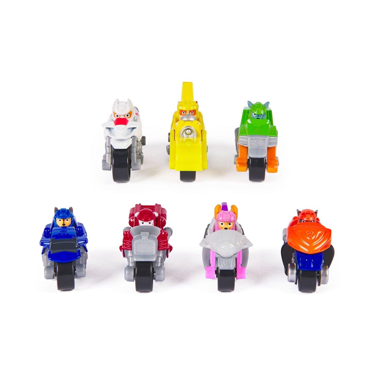 PAW Patrol Moto Pups True Metal Collectible Die-Cast Vehicles, 7Pc. Gift Pack