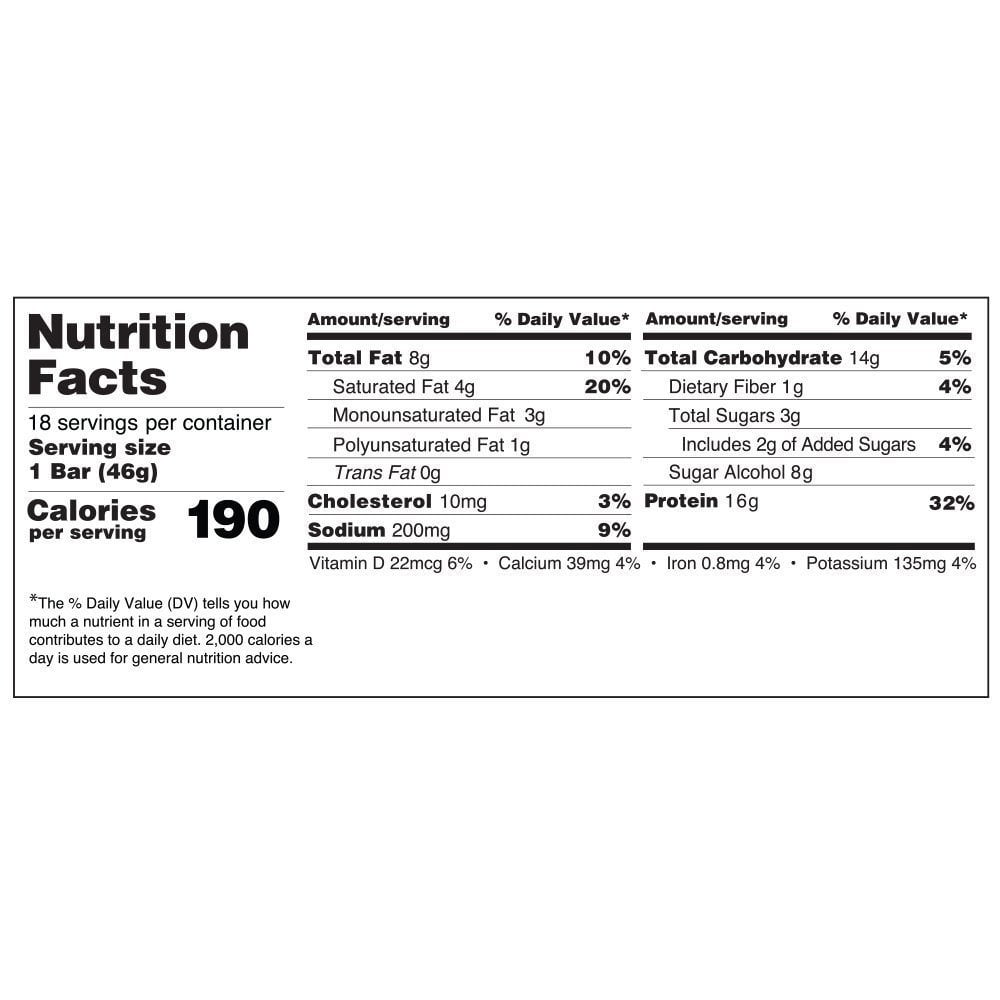 FITCRUNCH Protein Bars – Chocolate Peanut Butter, 18 Snack Bars + Bonus Brownie