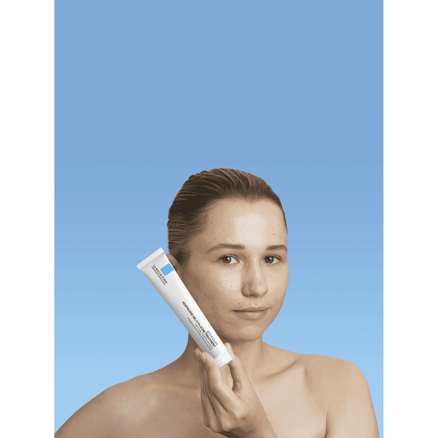 La Roche-Posay Effaclar Adapalene Gel 0.1% Topical Retinoid for Acne, 1.6 fl oz