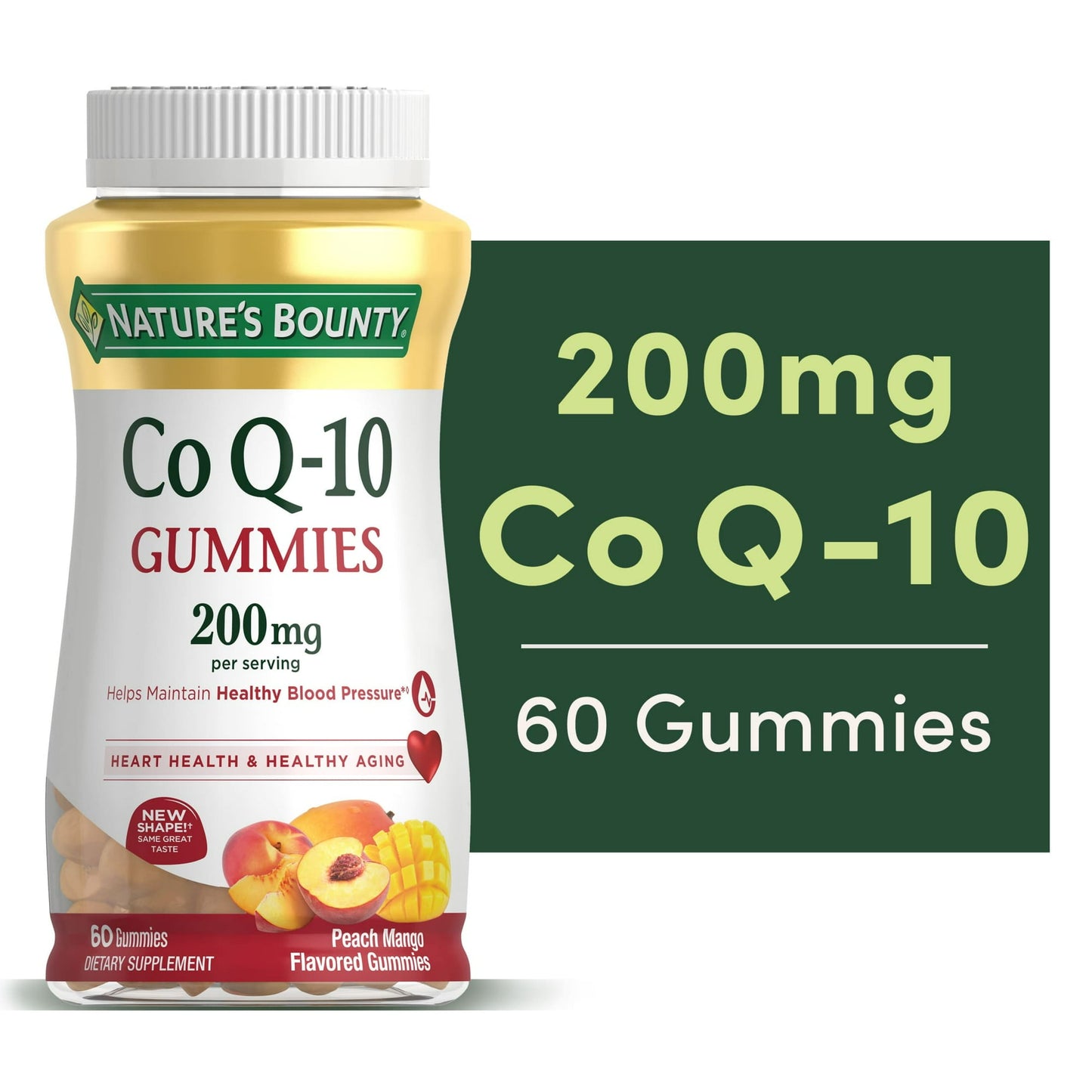 Nature’s Bounty CoQ10 Gummy Supplement, 200mg, 60 Gummies