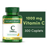 Nature's Bounty Pure Vitamin C Caplets, 1000 Mg, 300 Ct