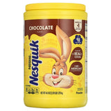 Nestlé NESQUIK Chocolate Flavor Drink Mix Powder, 44.9 oz Canister – Fortified with Vitamins & Minerals, Delicious Chocolate Milk Powder