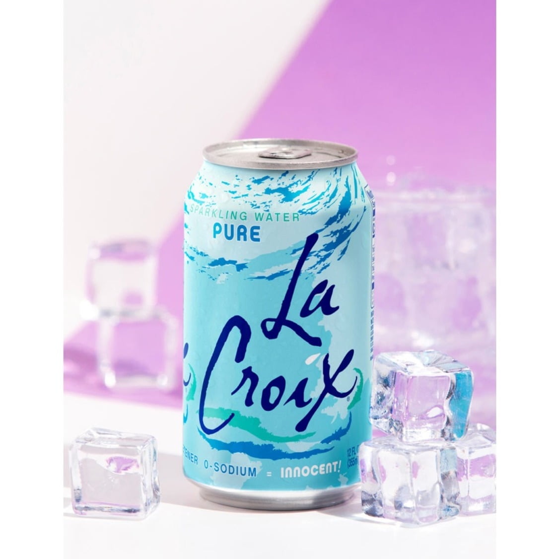 La Croix, Water Sparkling Pure, 12 Fl Oz, 8 Pack