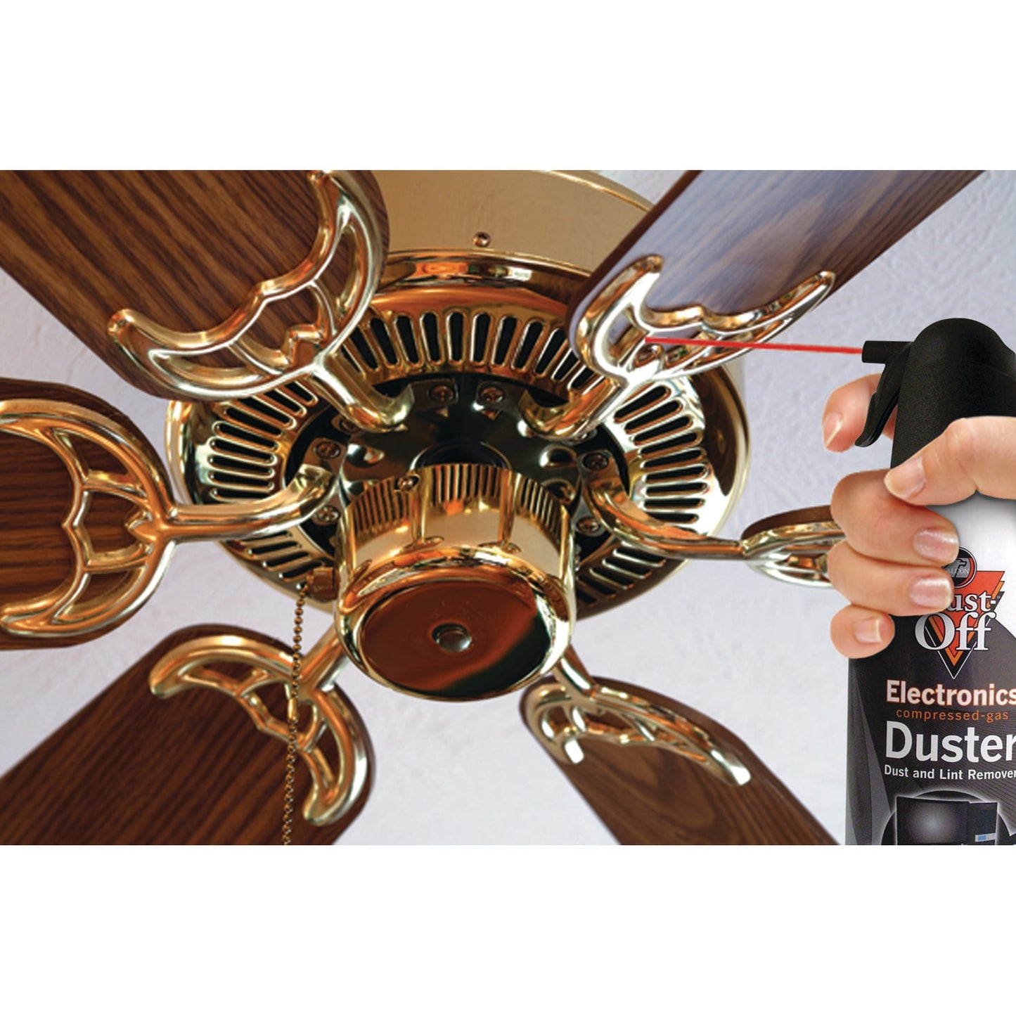Dust-Off Disposable Compressed Gas Duster, 10 oz Can