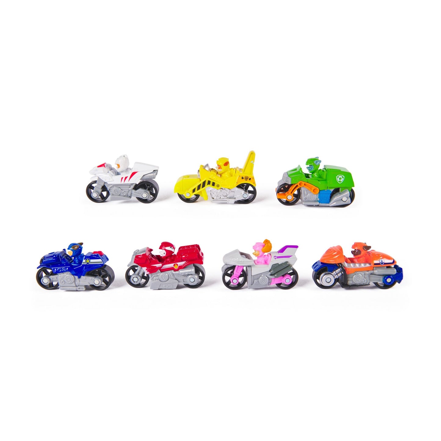 PAW Patrol Moto Pups True Metal Collectible Die-Cast Vehicles, 7Pc. Gift Pack