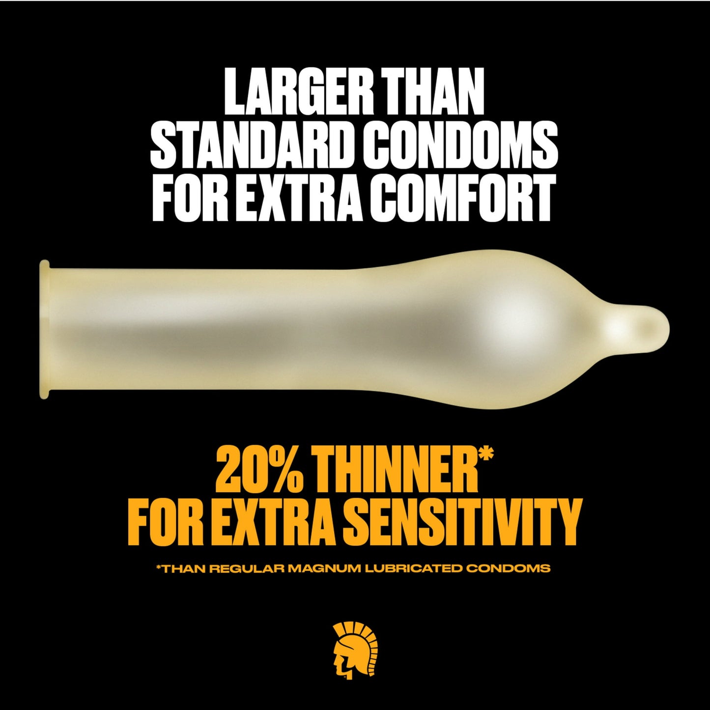 Trojan Magnum BareSkin Lubricated Large Condoms, Lubricated Condoms, 24 Count Value Pack