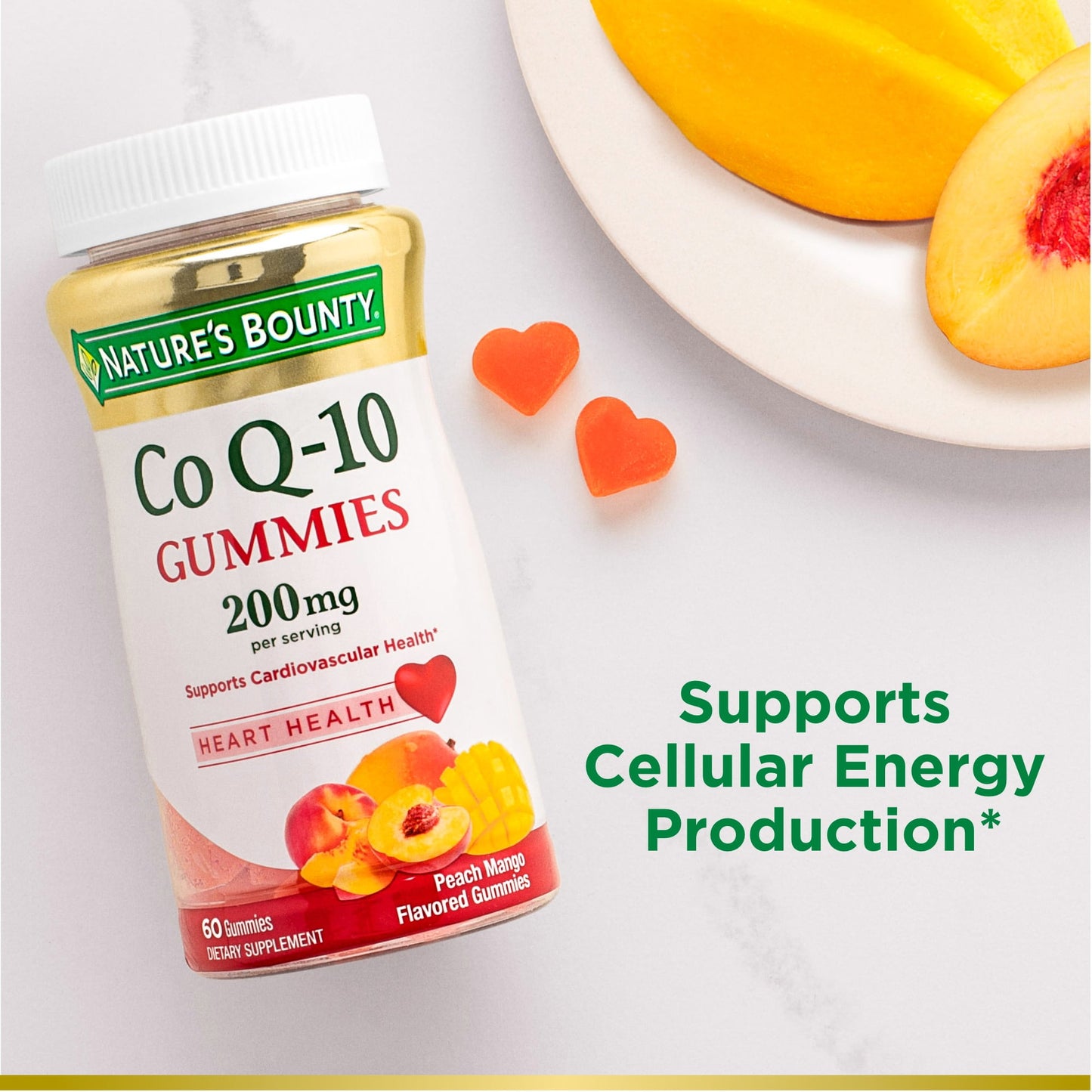 Nature’s Bounty CoQ10 Gummy Supplement, 200mg, 60 Gummies