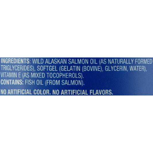 Pure Alaska Omega Wild Salmon Oil 1,000 mg Softgel, 180 Ct