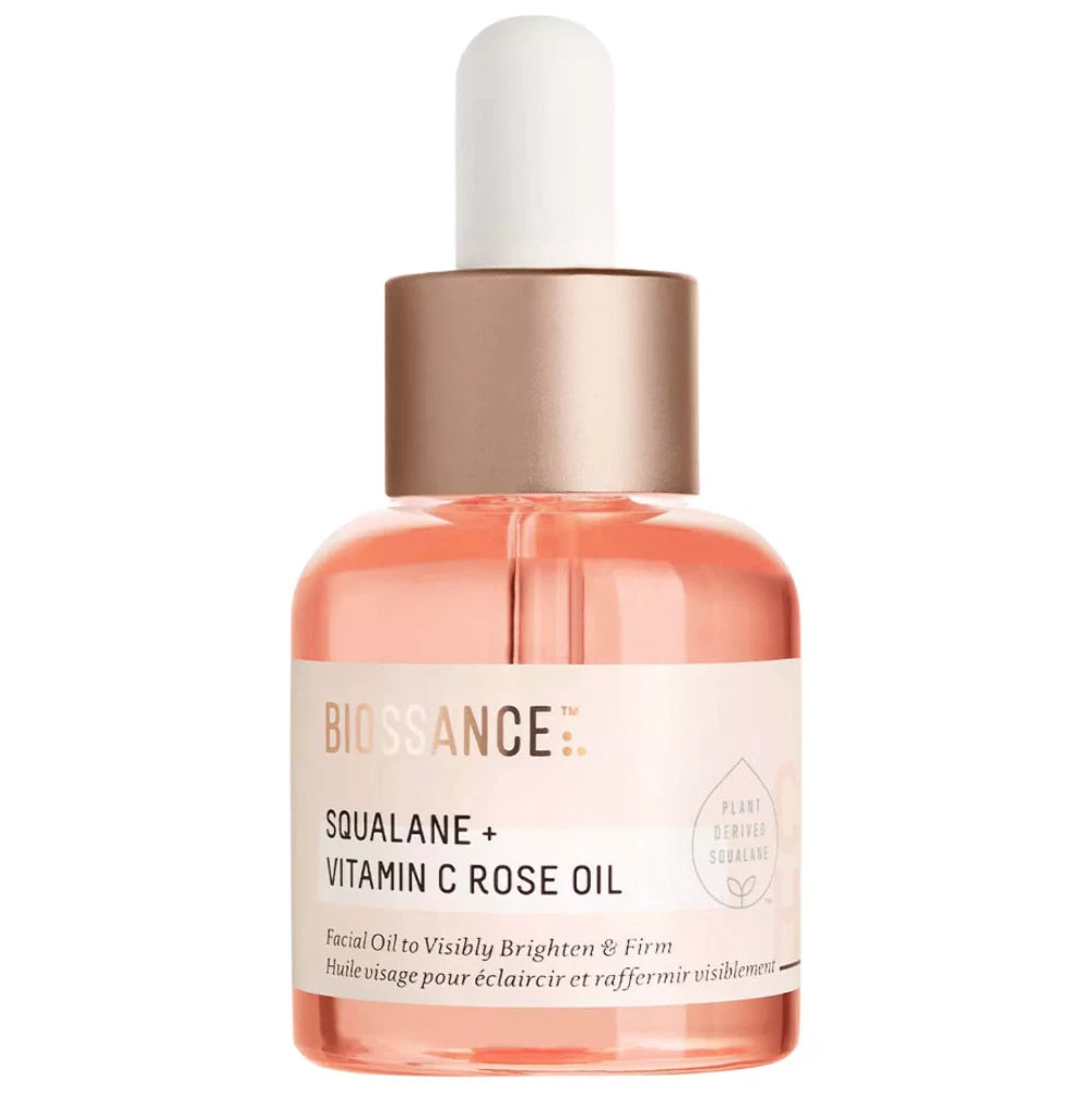 Biossance Squalane + Vitamin C Rose Firming Oil - Select Size