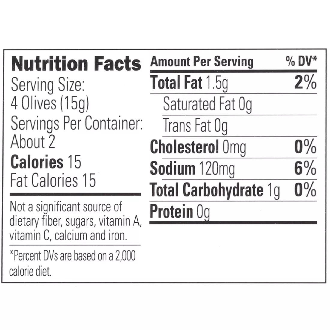 Pearls Black Pitted Olives To Go – 16 Pack (1.2 oz Cups)