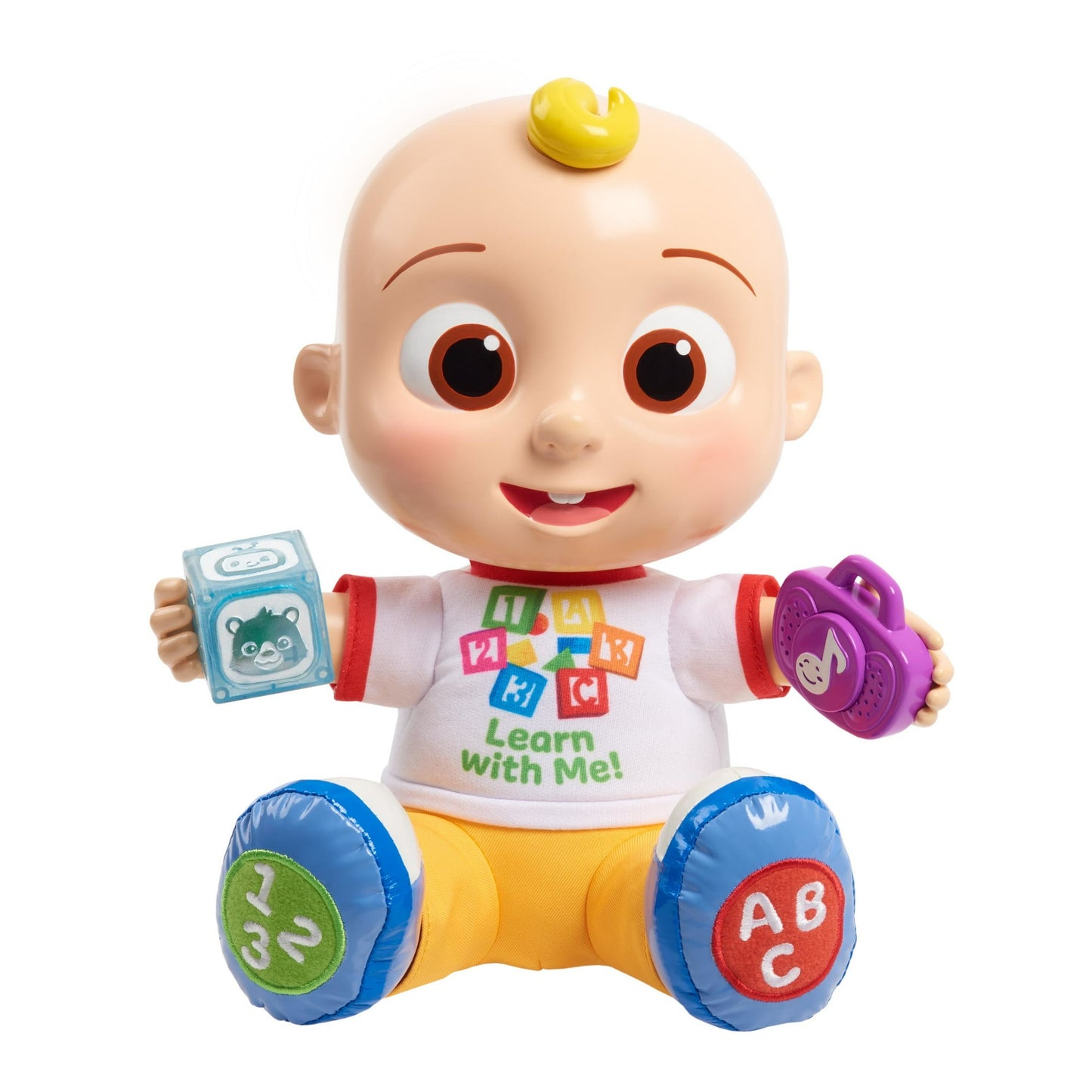 CoComelon JJ Learning Doll – Lights, Sounds & Interactive Learning Toy