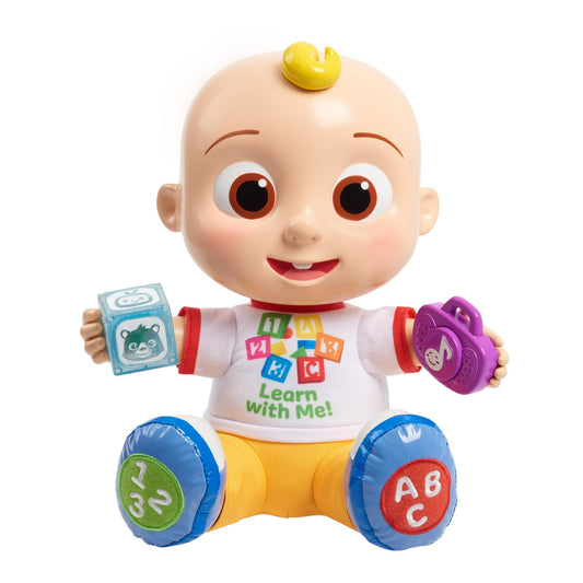 CoComelon JJ Learning Doll – Lights, Sounds & Interactive Learning Toy