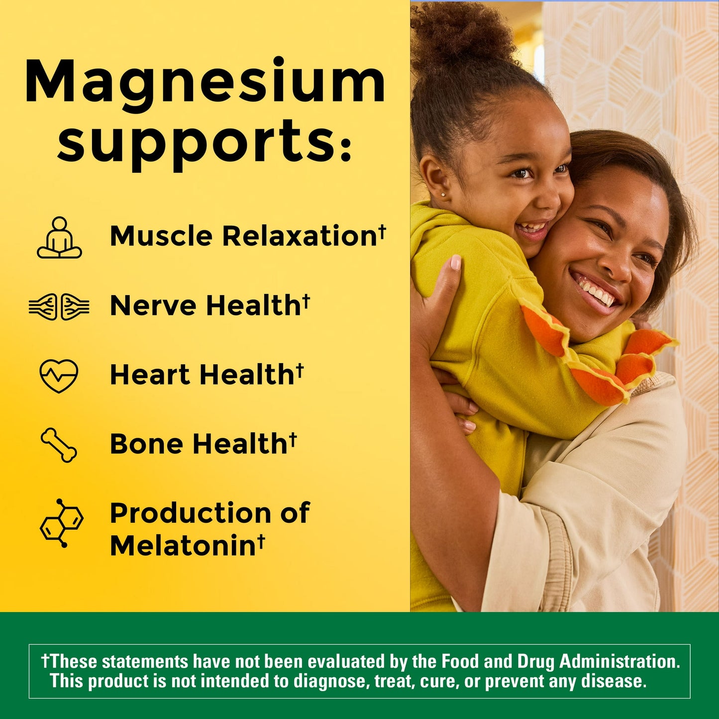Nature Made Magnesium Citrate 250 mg per Serving Softgels, Magnesium Supplement, 60 Count