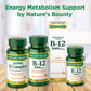 Nature's Bounty Vitamin B12 Methylcobalamin Tablets, 1000 mcg, 60 Ct