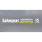 Salonpas LIDOCAINE Pain Relieving Maximum Strength Gel 15Patch
