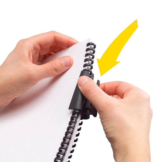 GBC 2515665P 5/16 in. Capacity Instant Report Kit - Clear/Black Cover/Black Spine (2/Pack)