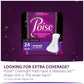 Poise Incontinence Pads, Original Design, Ultimate Absorbency, Long, 45 Count