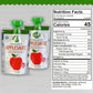 Wellsley Farms Organic Applesauce Pouches, 24 Count | Unsweetened Fruit Snack for Kids & Adults | On-the-Go Healthy Snack Packs