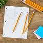 Pen+Gear Unsharpened Wood Pencils, #2 HB Lead, Yellow, 12 Count