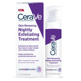 CeraVe Skin Renewing Nightly Exfoliating Treatment – Anti-Aging Face Serum, 1.7 fl oz