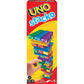 UNO Stacko Kids Game for Family Night, Matching and Stacking with 45 Colorful Sticks