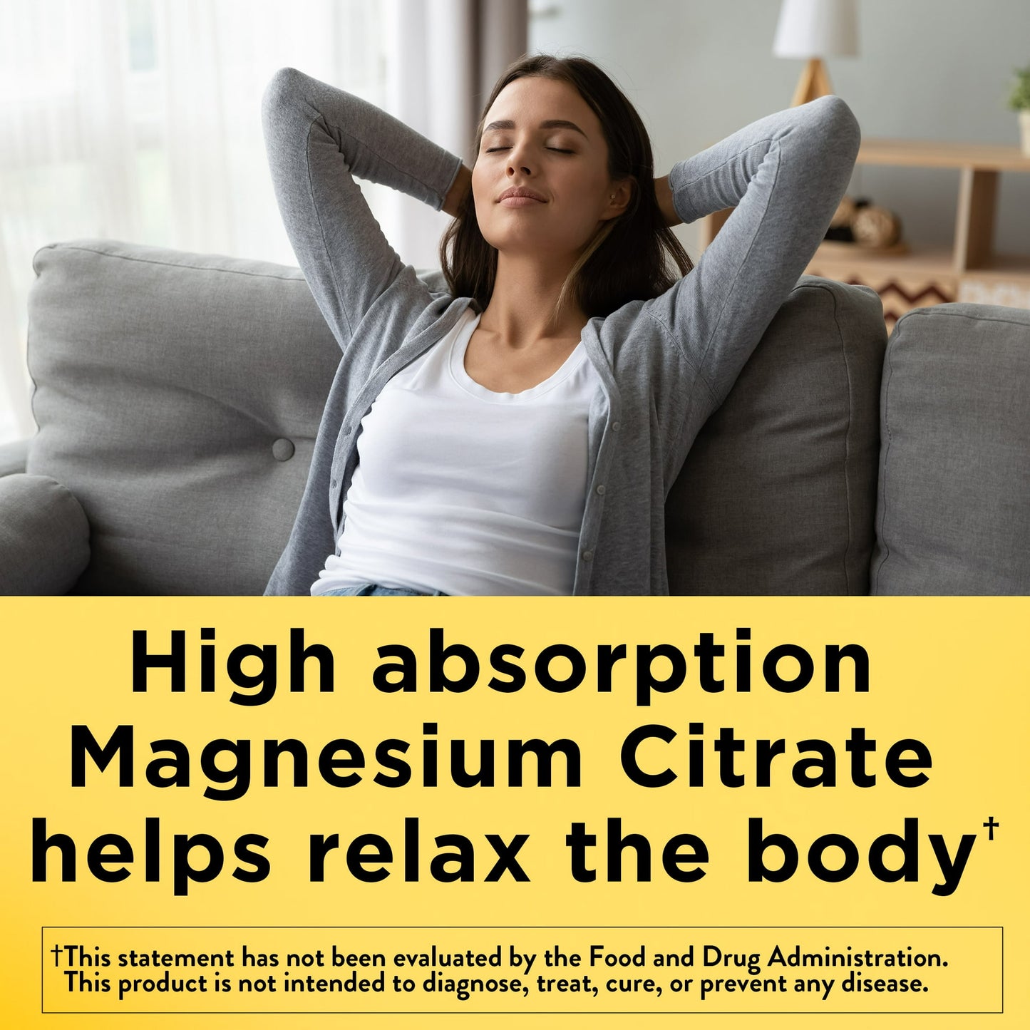 Nature Made Magnesium Citrate 250 mg per Serving Softgels, Magnesium Supplement, 60 Count