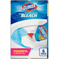 Clorox Toilet Bowl Cleaner with Bleach Gel, Rain Clean, 24 Fluid Ounce (6 Pack)