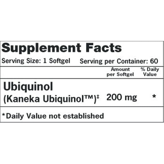 Nature Made CoQ10 200mg Softgels, Dietary Supplement for Heart Health Support, 60 Count