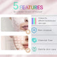 EW MODE FACIAL MASK WITH NECK CARE. High Quality LED Face Mask with Neck Piece. Gentle skin care. 7 LED Colors, for different functions your skin need. Cover face and neck.